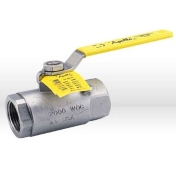 7610427A Apollo Stainless Steel Ball Valve,3/4"NPT,Locking Handle