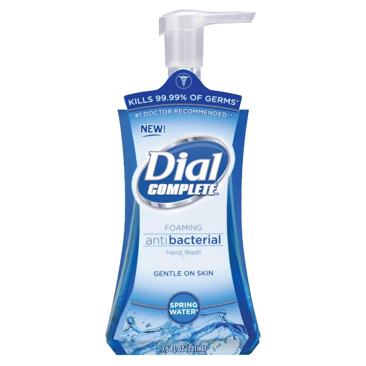 Dial+Complete+7.5+Oz.+Spring+Water+Antibacterial+Foaming+Hand+Soap