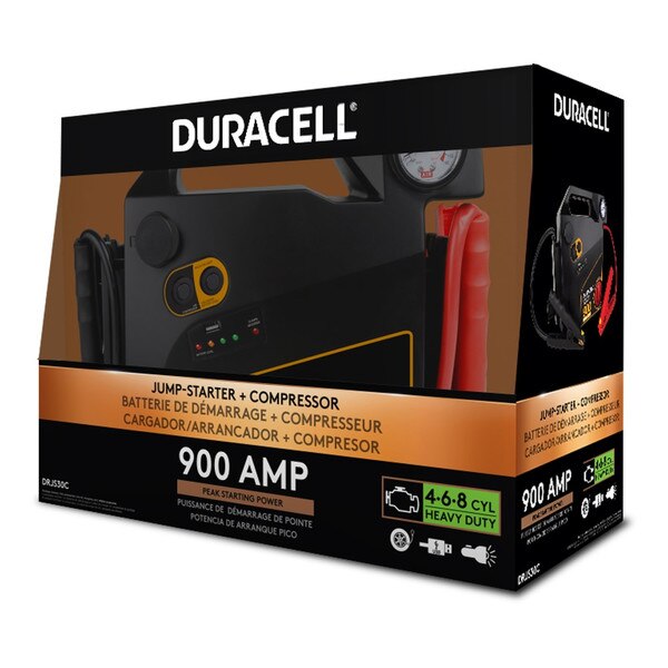Duracell DRJS30C 900 Amp Jump Starter and Compressor