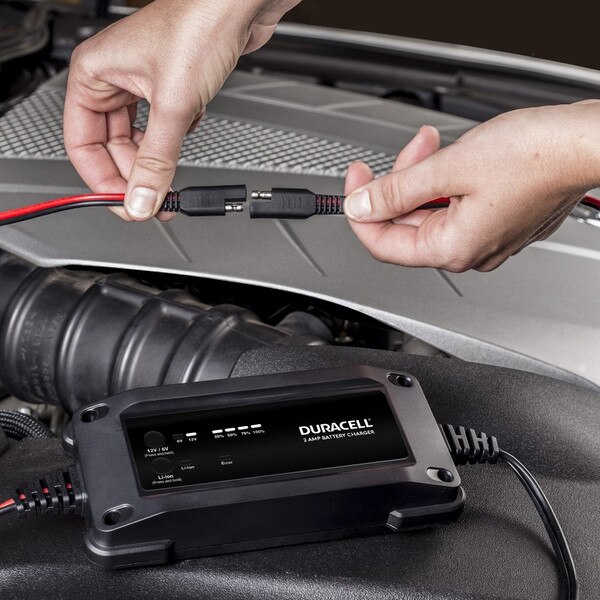 Duracell DRMC2A 2 Amp Battery Charger & Maintainer