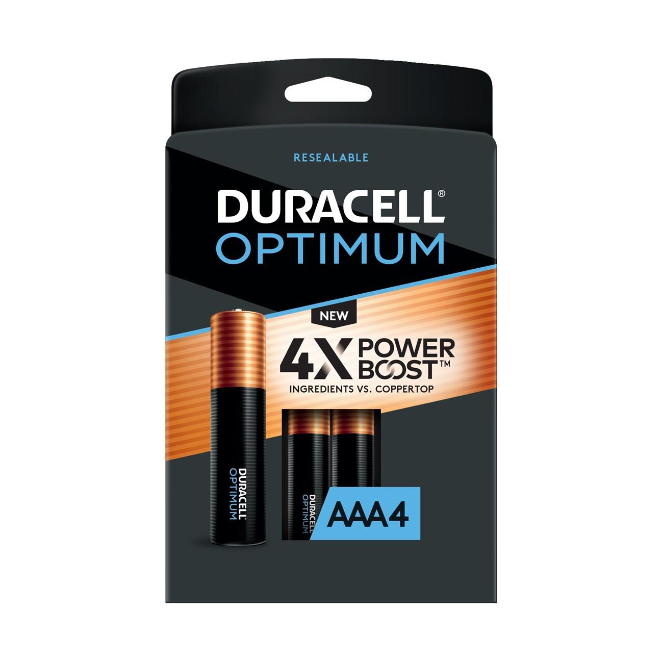 DUROPT2400B4,,OPT2400B40000587495,Duracell Optimum Extra Life Battery