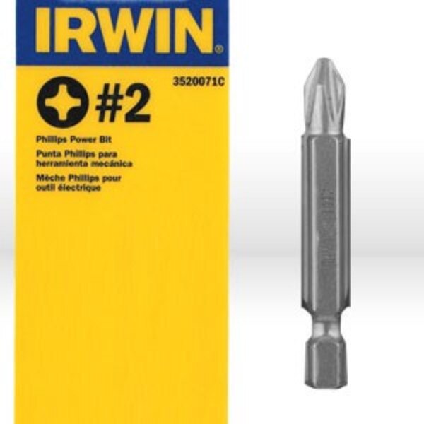 3520071C Irwin Phillips Screwdriver Bit 2 Phillips Power Bit 1 15