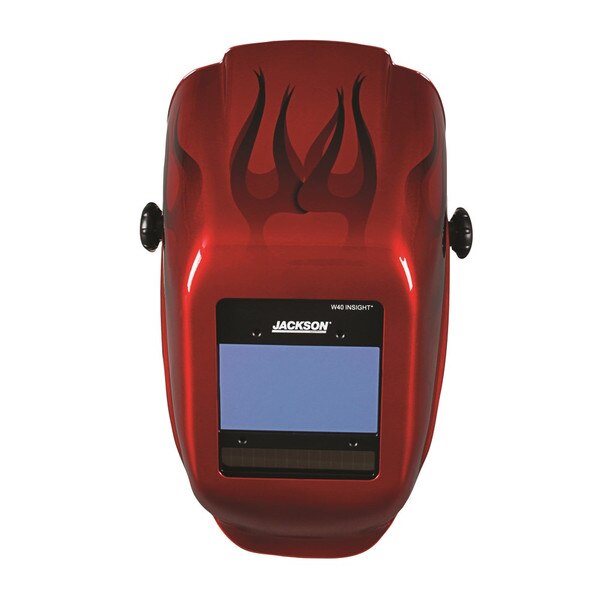 Jackson Safety 46138 Welding Helmet Insight I2 ADF Red