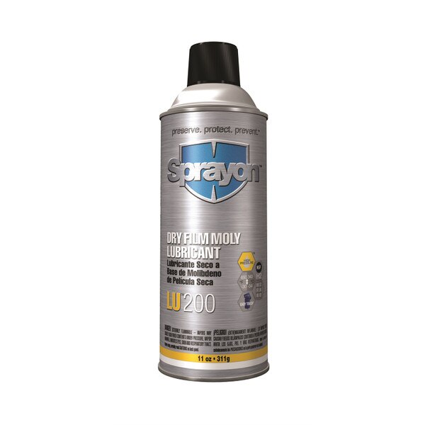 S00200 Krylon Industrial Sprayon Dry Moly Lube,16 oz