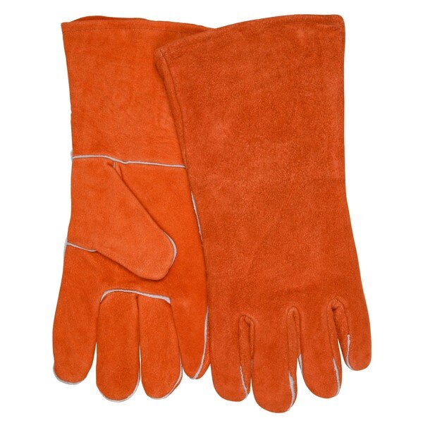 MCR Safety 4300B Welding Gloves XLarge Leather Russet