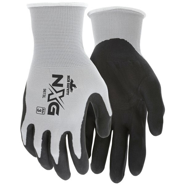 MCR Safety 9673XL Gloves Memphis X Large Nylon Black