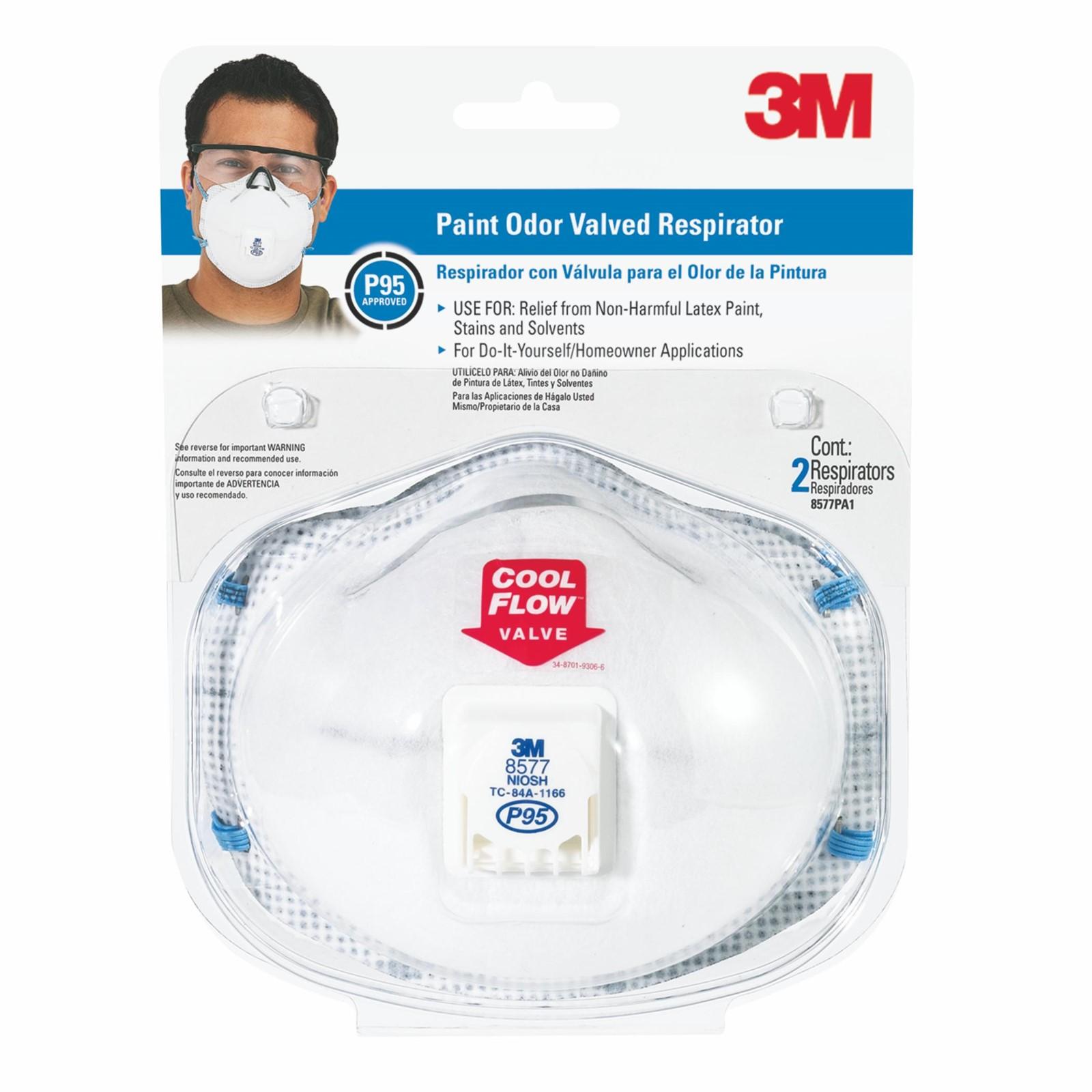 3M%28TM%29+Tekk+Protection%28TM%29+Paint+Odor+Valved+Respirator+8577PA1-B%2C+1+each%2Fpack+6+packs%2Fcase