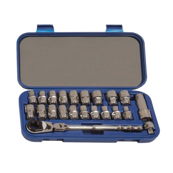 50671 Williams 3/8" Drive BoltThru Socket Set,22 PC