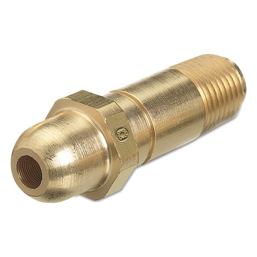 Western Enterprises 663 Regulator Inlet Nipples, Oxygen, 1/4"(NPT)